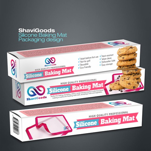 Packaging design for Baking Mat