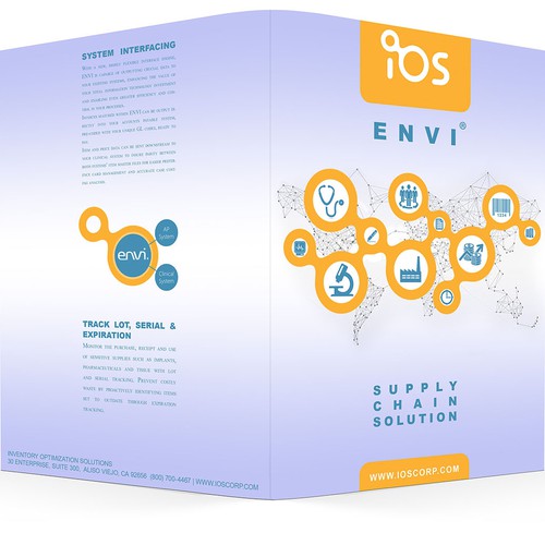 Create a visually appealing brochure (all text provided)