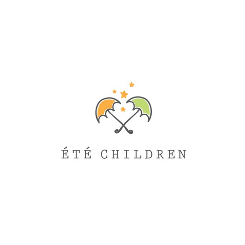 Logo concept for kids chlotes