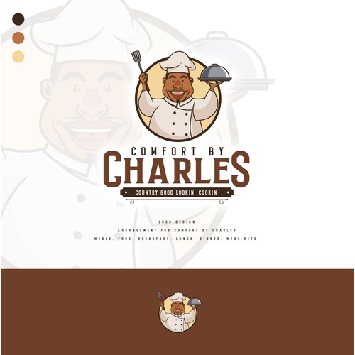 Logo design for Comfort by Charles