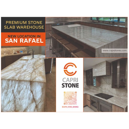 Capri Stone Yard Sign