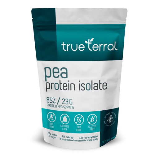 Pea Protein stand up pouch