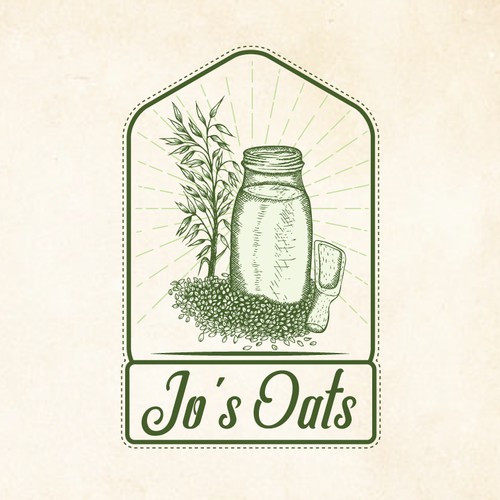 Design a logo for an Oat-based milk company