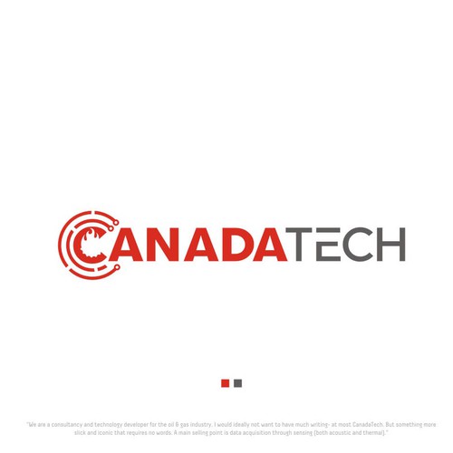 CanadaTech logo design