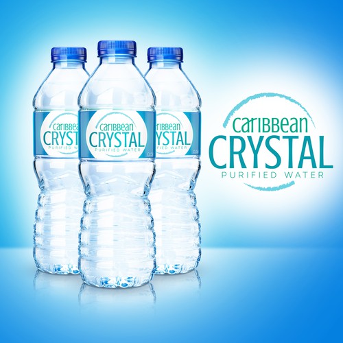 Logo for bottled water