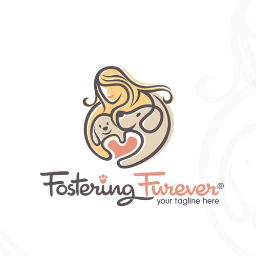 Pet care logo (ON SALE)