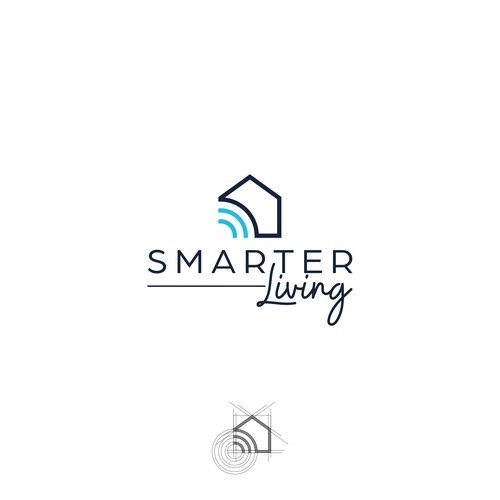 Smart home logo design