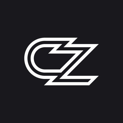 Modern CZ Monogram Logo