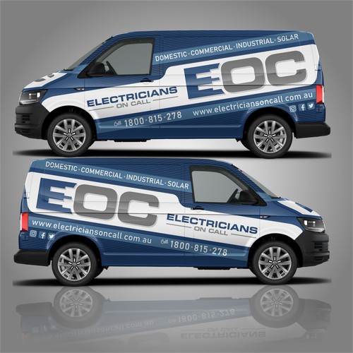 Volkswagen® Transporter - EOC van wrap design