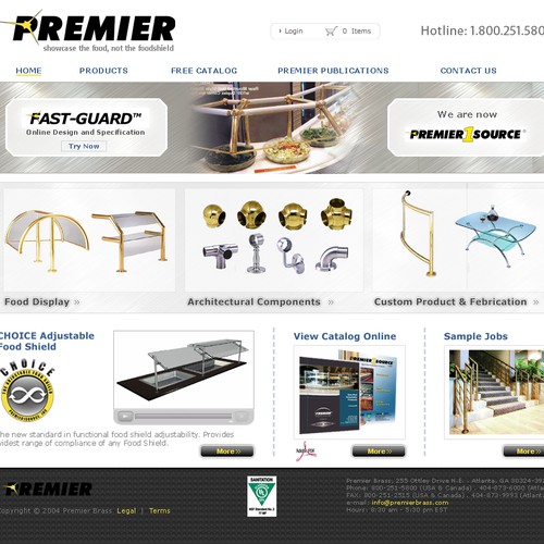 High End Metal Fabricator Seeking New Website