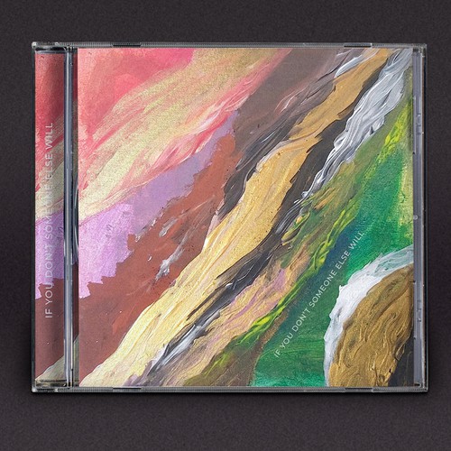 Cover album real acrilic painting
