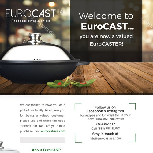 Eurocast Flyer Design