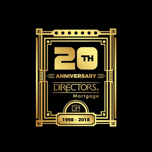 Create an Epic 20 year anniversary logo for local mortgage company!