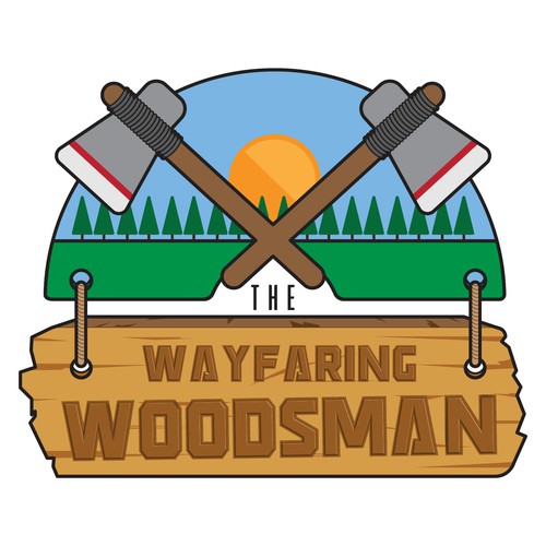 Logo concept for woodcraft shop