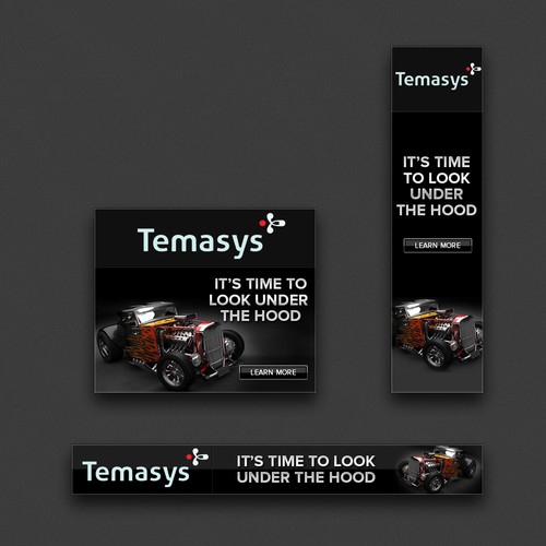 Create a web banner package for Temasys, a cutting edge communications tech company