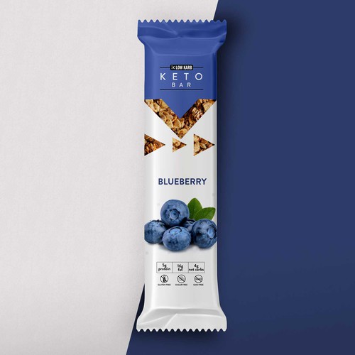 Wrapper design for a Keto Bar