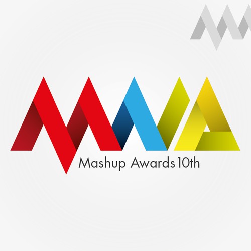 Modern logo for Mashup Awards