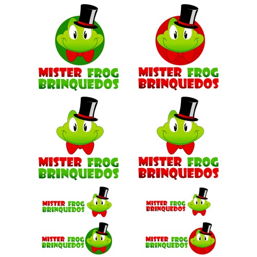 Mister Frog Toy Shop Search: Logo + Visual Identity