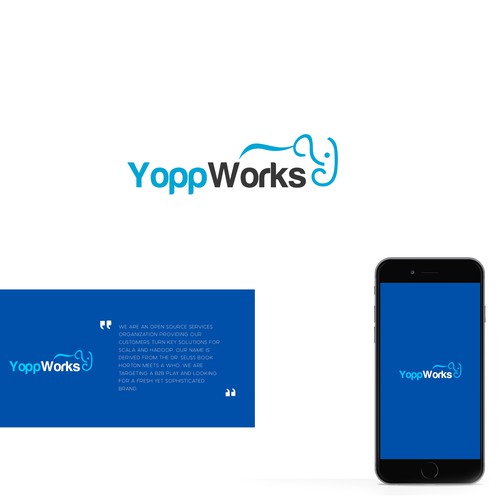 Bold Logo Concept for YoppWorks