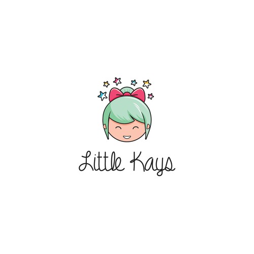 Playful logo for Little Kays