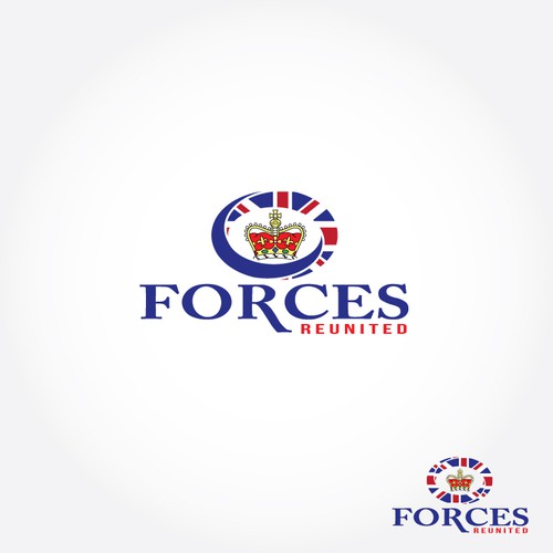 New Logo design for Forces Reunited