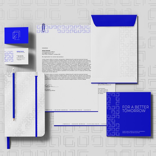 KINE TECH - Corporate visual identity