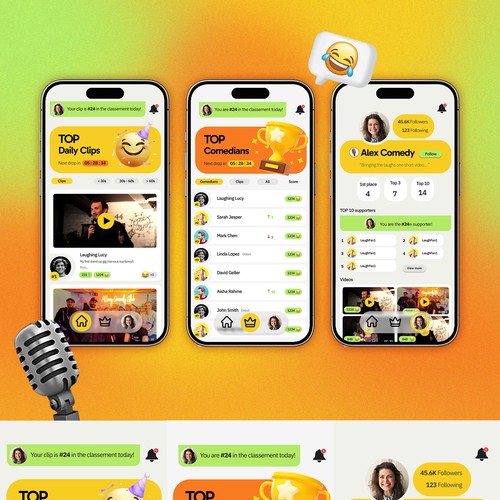 Mobile app design