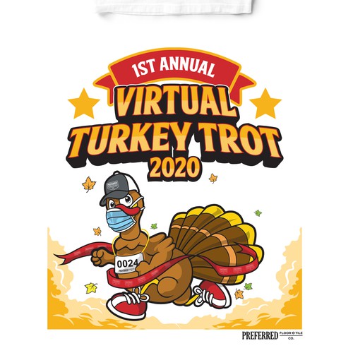 Design entry to Virtual Turkey Trot 2020