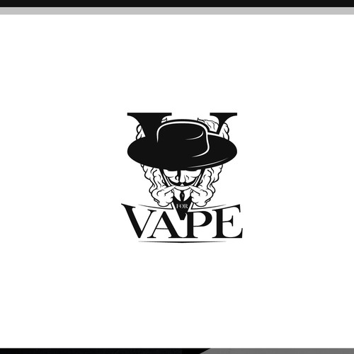 Luxurious VforVape Logo