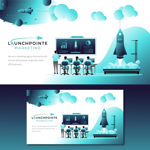 Illustration for Launchpointe Marketing