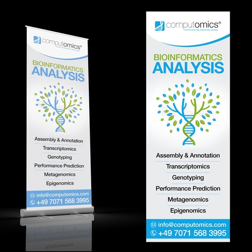 BIOINFORMATICS ANALYSIS Roll-up Stand