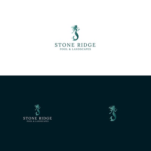 Logo / Stone Ridge Pool & Landscapes.