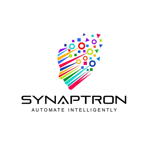Synaptron logo design