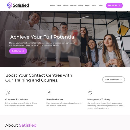  Satisfied Consultancy Website Design