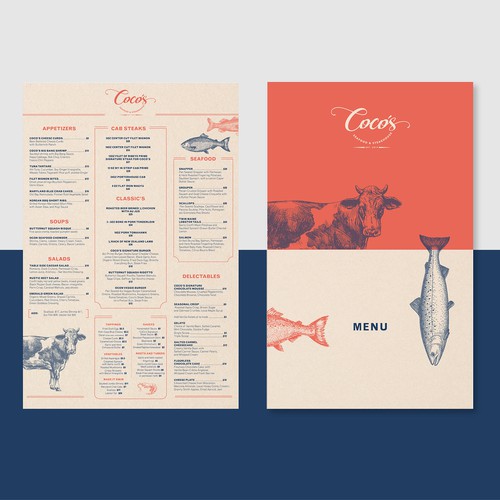 Menu design 