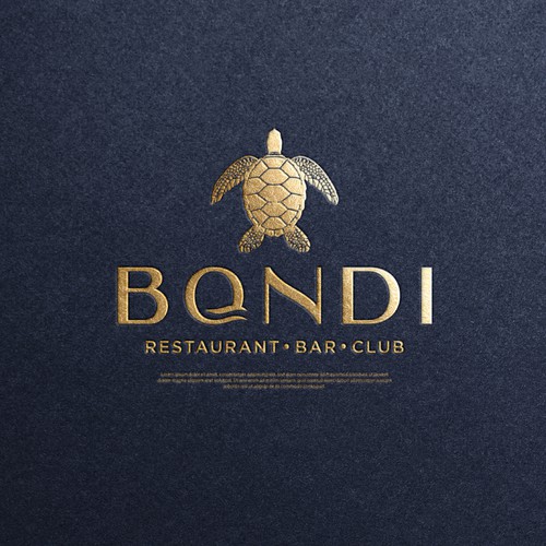 Elegant logo for restaurant