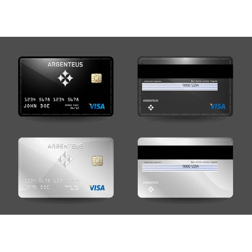 Luxury Credit Card Design