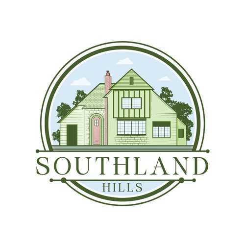 Southland Hills Logo Design