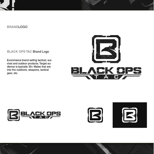 Logo design for Black Ops Tac