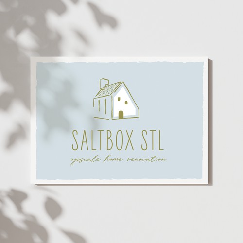 Logo for upscale renovation design house