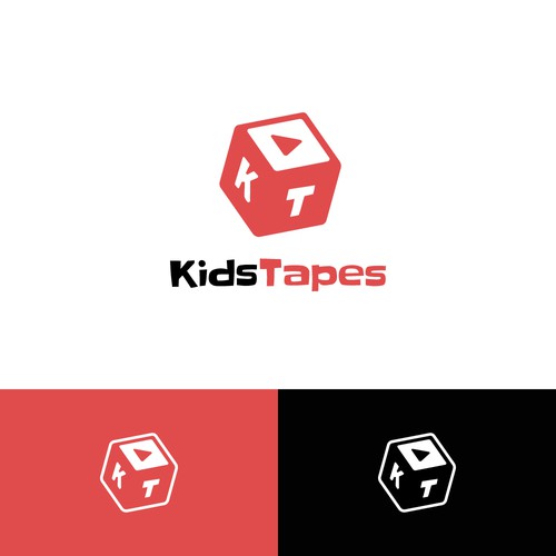 Logo for a kids video-organizing app