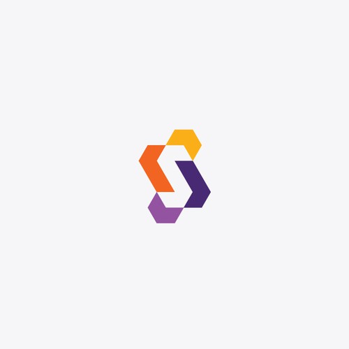 S letter modern logo design