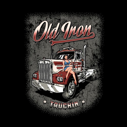 Pinup Girl Trucking design