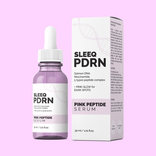 Sleeq PDRN Packaging and Label