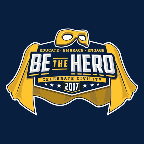 Logo concept for Be the Hero