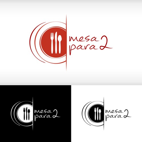 Modern logo for Food Blog