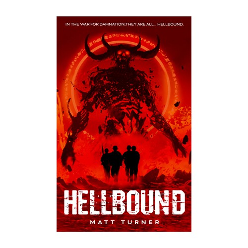 Bold cover for horror story.