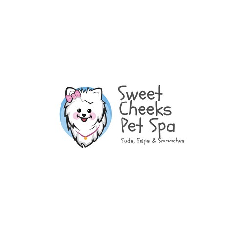 Sweet Cheeks Pet Spa - Logo Design