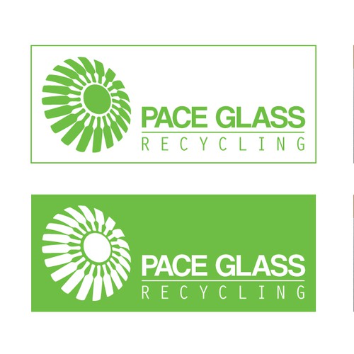 Create A Great "Pace Glass" = Recycling Logo