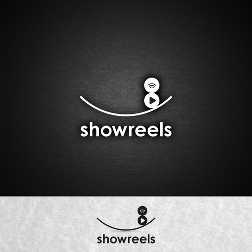 Design a logo for a professional showbiz website.